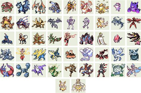 Mega Evolution Pokedex .